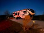 Parked trailer at site Alice Springs RV Park & Resort - thumbnail