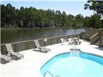 View larger image of Swimming pool at campground at AVALON LANDING RV PARK image #10