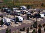 Aerial view of paved RV sites at SKY UTE CASINO RV PARK - thumbnail