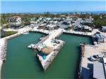 View larger image of Amazing aerial view over marina at GRASSY KEY RV PARK AND RESORT image #4