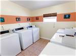 View larger image of Inside of the very clean laundry room at GRASSY KEY RV PARK AND RESORT image #7