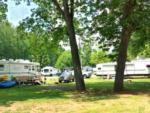 Parked RV's at site Indian Heritage RV Park - thumbnail