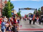View larger image of People watching a parade in Redmond at EXPO CENTER RV PARK image #7