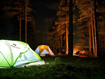 Tent camping at Pioneer Lakes RV Park - thumbnail