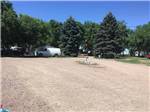 The gravel road to the campsites at Betts Campground - thumbnail