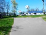 Basketball court at site Nelson's Family Campground - thumbnail
