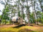 Trailer parked at site Camp Cardinal RV Resort - thumbnail
