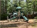 Playground for children at CLEARWATER CAMPGROUND - thumbnail
