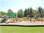 View larger image of Playground with swing set at LAKELAND CAMPGROUND image #4