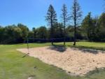 Volleyball area at Hidden Meadows RV Park - thumbnail