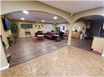 View larger image of Recreation room with arched doorways at CADDO VALLEY RV PARK image #4