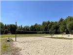 The sand volleyball court at SHIR-ROY CAMPING AREA - thumbnail