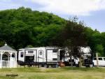 View of an RV site at Hickory Hill Camping Resort - thumbnail