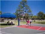 View larger image of Basketball court at SUNSHINE HOLIDAY DAYTONA RV RESORT image #3