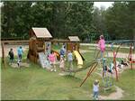 View larger image of Families playing at the playground at SHERWOOD FOREST CAMPING  RV PARK image #11