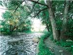 Creek flowing at Riverview RV Park & Campground - thumbnail