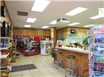 View larger image of General store stocked with various camping equipment at SAC-WEST RV PARK AND CAMPGROUND image #6