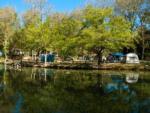 The lake next to the tenting area at WOODS VALLEY KAMPGROUND & RV PARK - thumbnail