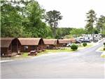 View larger image of Guest cabins and parked RVs at ATLANTA SOUTH RV RESORT image #8