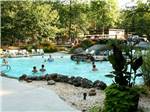 View larger image of People enjoying the swimming pool at DRUMMER BOY CAMPGROUND image #3