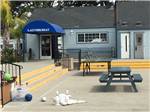 View larger image of Blue laundromat building at PISMO COAST VILLAGE RV RESORT image #3