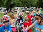 View larger image of A group of kids on bikes at LONE PINE CAMPSITES image #8