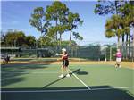 View larger image of Tennis court at FORT MYERS BEACH RV RESORT image #3