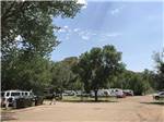 Trailers camping at RED TRAIL CAMPGROUND - thumbnail