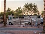 View larger image of A motorhome on a RV site at LAS VEGAS RV RESORT image #11