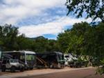 RVs parked at sites at GARDEN OF THE GODS RV RESORT - thumbnail