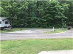 A paved pull thru RV site at PRINCE WILLIAM FOREST RV CAMPGROUND - thumbnail