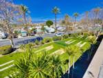 Aerial view of the horseshoe pits at GOLDEN VILLAGE PALMS RV RESORT - thumbnail