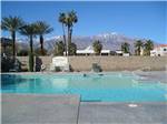 Swimming pool at campground at ENCORE PALM SPRINGS OASIS - thumbnail