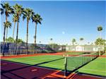 Tennis courts at ENCORE FUN-N-SUN - thumbnail