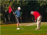 View larger image of Men golfing at SANLAN RV  GOLF RESORT image #1