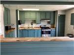 The communal kitchen area at Vinton RV Park - thumbnail