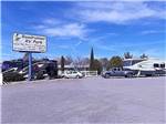 Motorhomes pulling into the front entrance at ROADRUNNER RV PARK OF DEMING - thumbnail