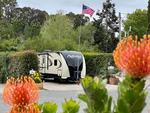 RV park in a site protected by hedges - thumbnail