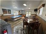 Interior of the rec room at Port Orford RV Village - thumbnail