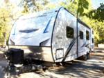 Parked trailer at site Antlers Resort & RV Park - thumbnail