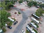 Aerial view of the campground at CEDAR CITY RV RESORT BY RJOURNEY - thumbnail
