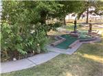 One of the miniature golf course holes at ANDERSON CAMP - thumbnail