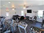 View larger image of The clean exercise room at AMERICAMPS RV RESORT image #4