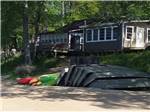 A stack of boats and kayaks at FULLER'S RESORT & CAMPGROUND ON CLEAR LAKE - thumbnail