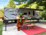 Yogi Bear at a table in an RV site - thumbnail