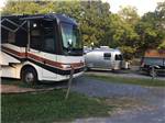 View larger image of A motorhome parked in an RV site at CALHOUN AOK CAMPGROUND image #2