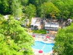 Aerial view of the pool - thumbnail