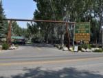 The park entrance at YELLOWSTONE RIVER RV PARK & CAMPGROUND - thumbnail