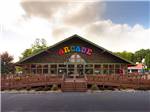 The front of the arcade building at SUN OUTDOORS FRONTIER TOWN - thumbnail