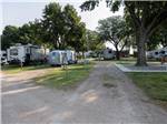 RVs parked in gravel sites - thumbnail